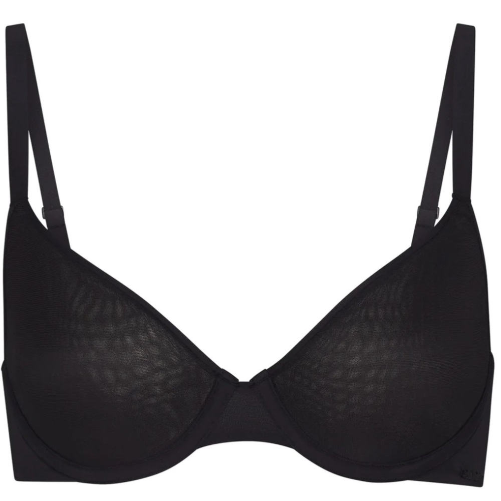 SKIMS no show unlined demi bra size 38B. New with tag